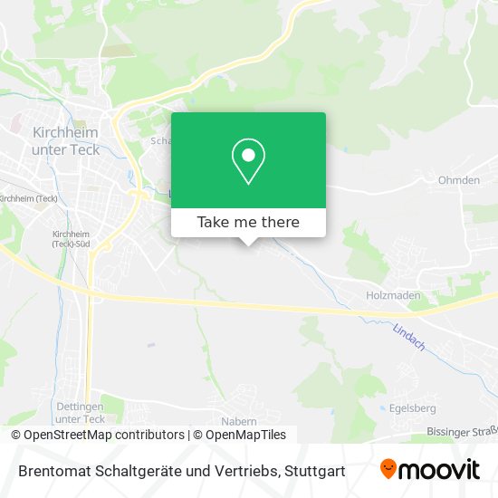 Карта Brentomat Schaltgeräte und Vertriebs