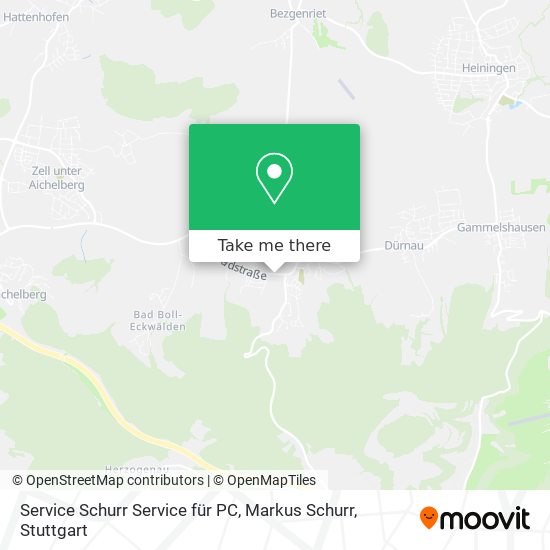 Service Schurr Service für PC, Markus Schurr map
