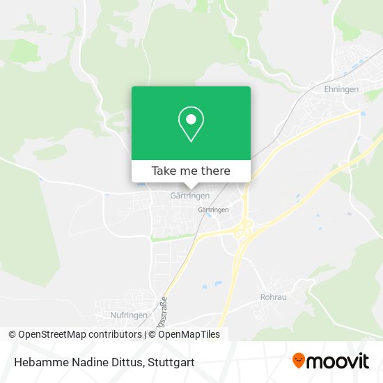 Hebamme Nadine Dittus map