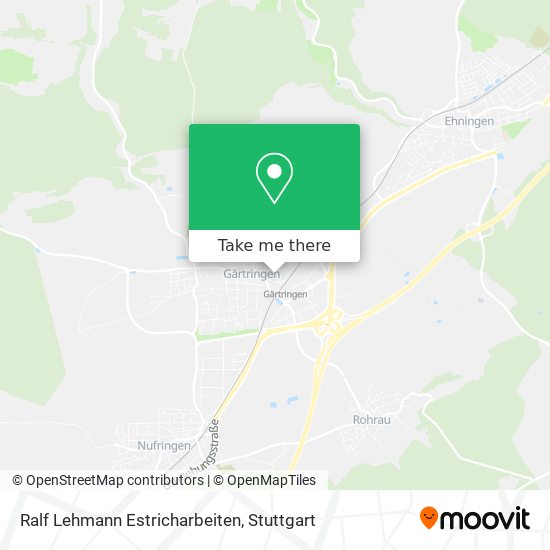 Ralf Lehmann Estricharbeiten map