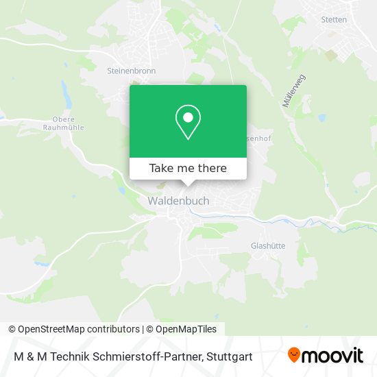 M & M Technik Schmierstoff-Partner map