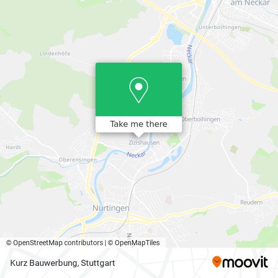 Kurz Bauwerbung map