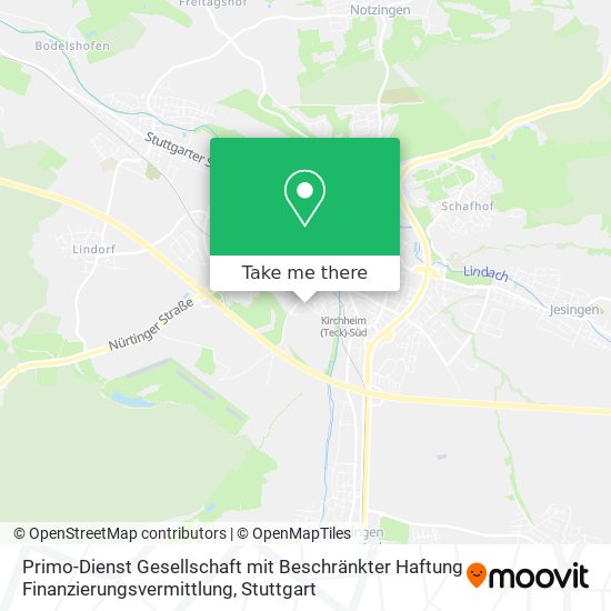 Primo-Dienst Gesellschaft mit Beschränkter Haftung Finanzierungsvermittlung map