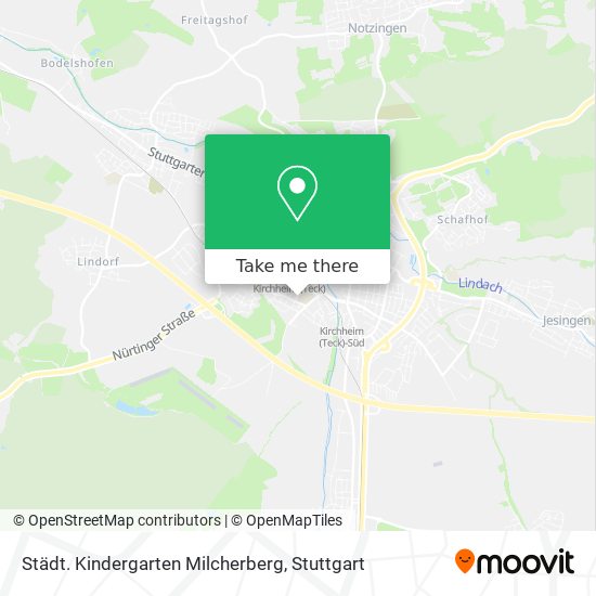 Städt. Kindergarten Milcherberg map