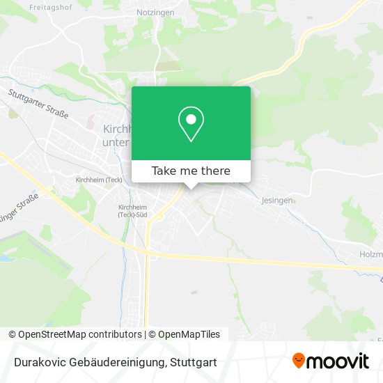 Durakovic Gebäudereinigung map