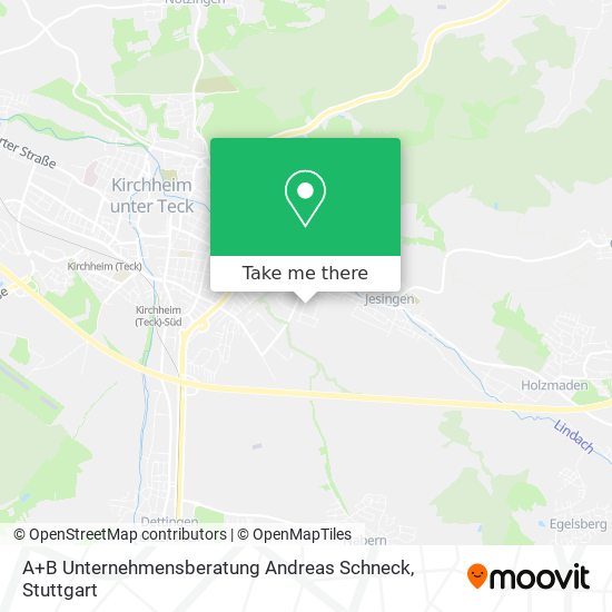 A+B Unternehmensberatung Andreas Schneck map