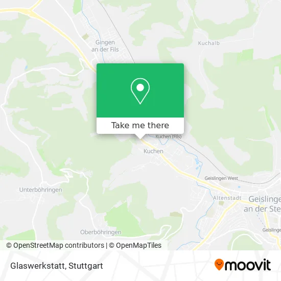 Карта Glaswerkstatt