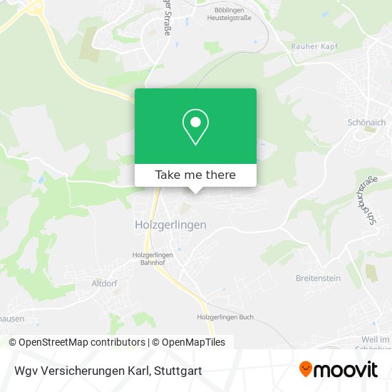 Wgv Versicherungen Karl map