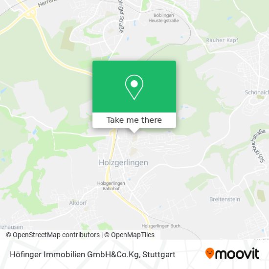 Карта Höfinger Immobilien GmbH&Co.Kg