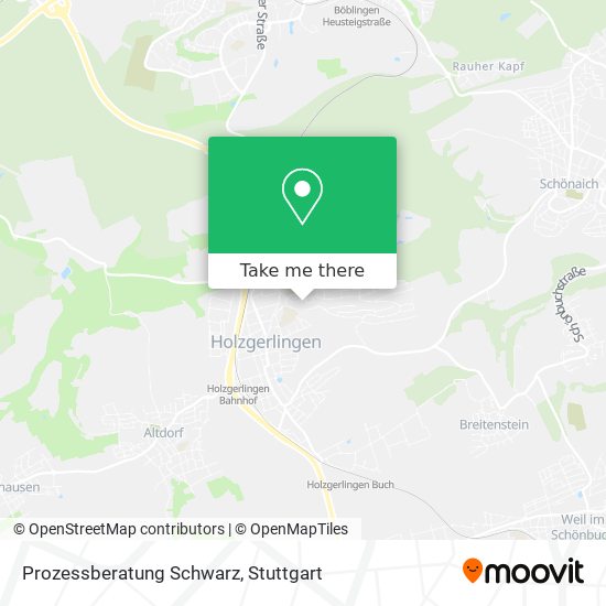 Prozessberatung Schwarz map