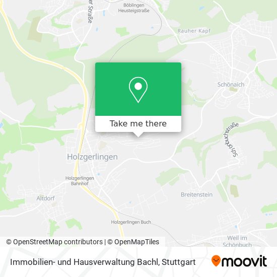 Immobilien- und Hausverwaltung Bachl map