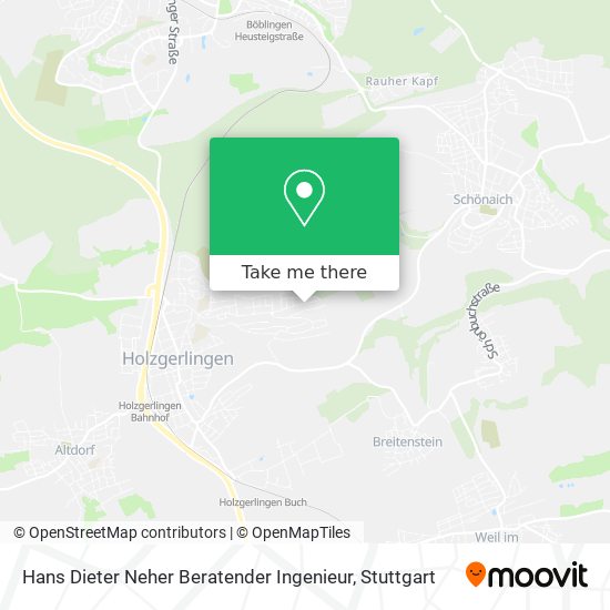 Hans Dieter Neher Beratender Ingenieur map