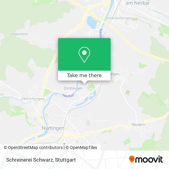 Schreinerei Schwarz map