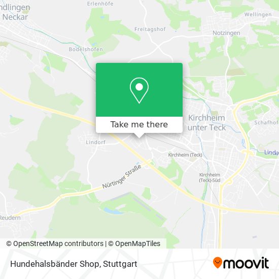 Hundehalsbänder Shop map