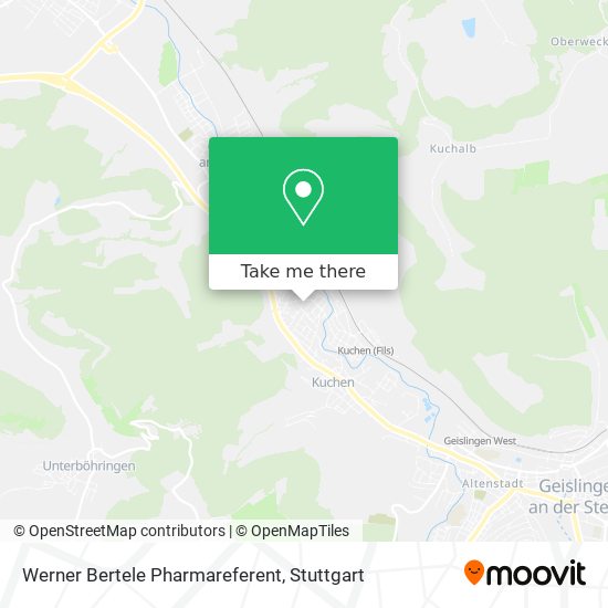 Werner Bertele Pharmareferent map