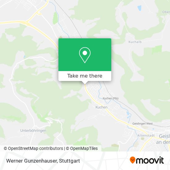 Werner Gunzenhauser map