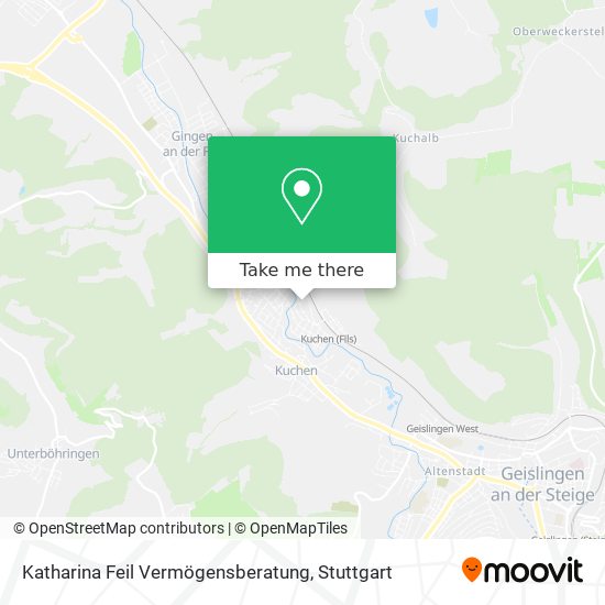 Карта Katharina Feil Vermögensberatung
