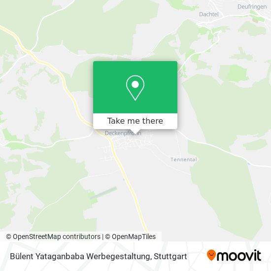 Bülent Yataganbaba Werbegestaltung map