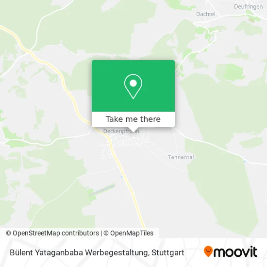 Карта Bülent Yataganbaba Werbegestaltung