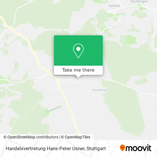 Карта Handelsvertretung Hans-Peter Usner