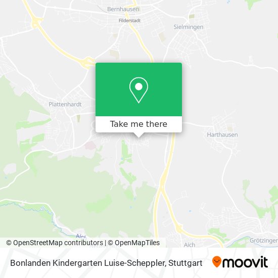 Bonlanden Kindergarten Luise-Scheppler map