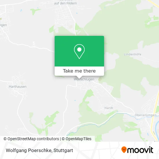 Карта Wolfgang Poerschke