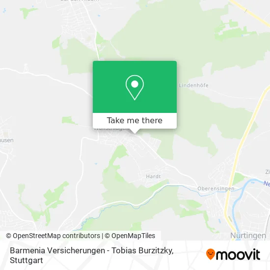 Карта Barmenia Versicherungen - Tobias Burzitzky