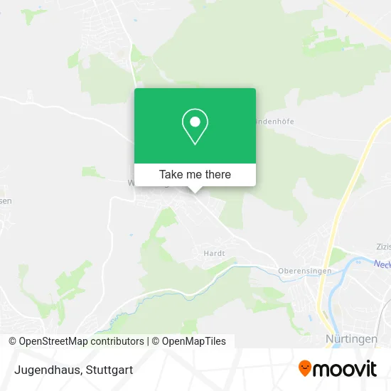 Карта Jugendhaus