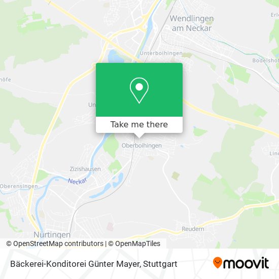 Bäckerei-Konditorei Günter Mayer map