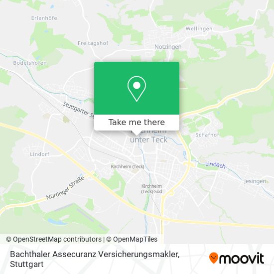 Bachthaler Assecuranz Versicherungsmakler map