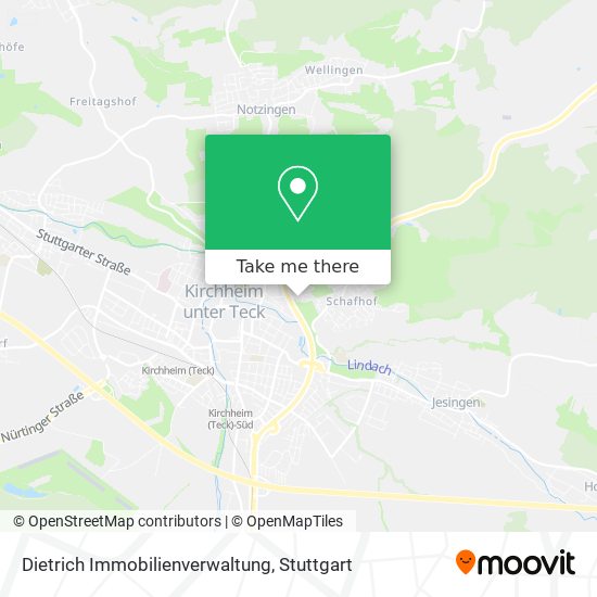 Dietrich Immobilienverwaltung map