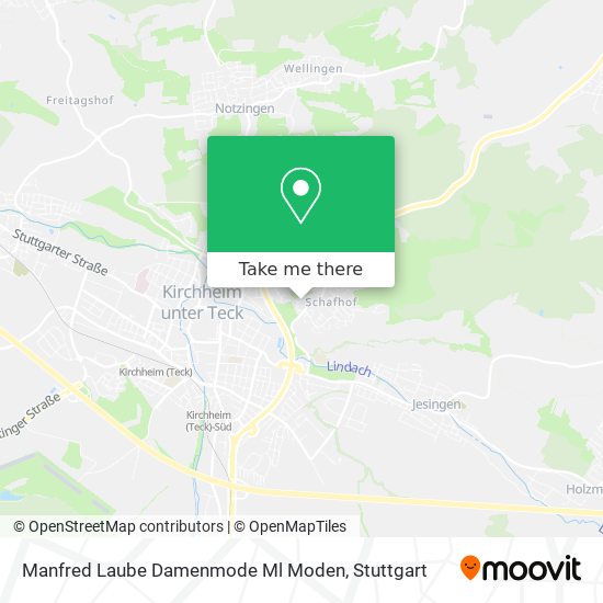 Manfred Laube Damenmode Ml Moden map