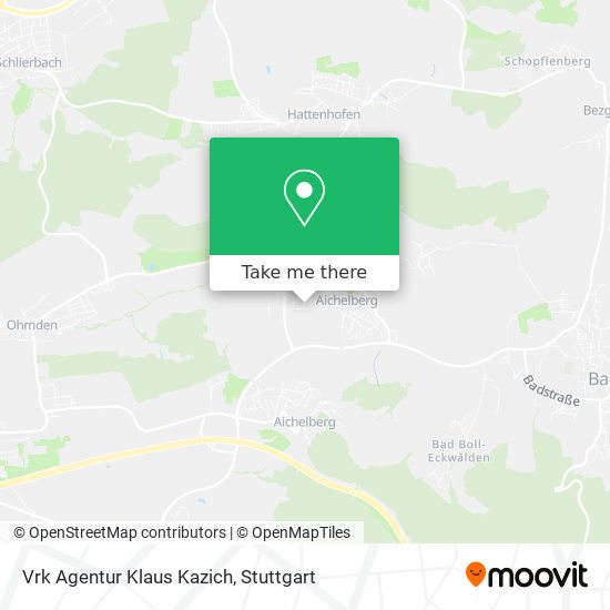Карта Vrk Agentur Klaus Kazich
