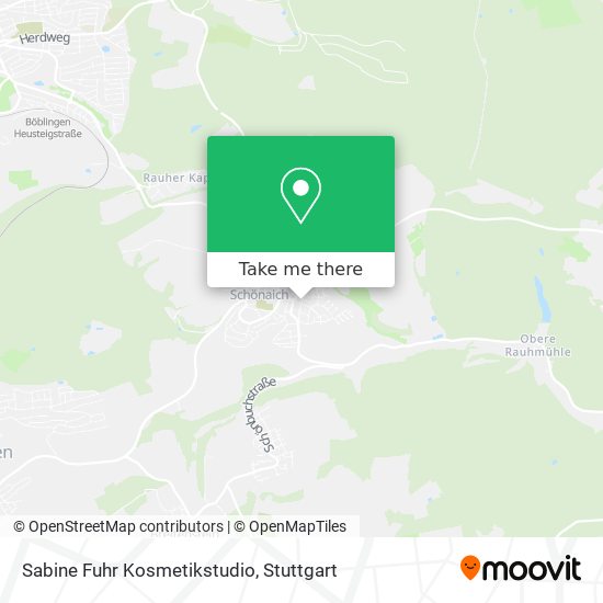 Sabine Fuhr Kosmetikstudio map