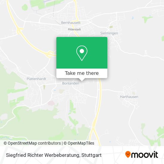 Siegfried Richter Werbeberatung map