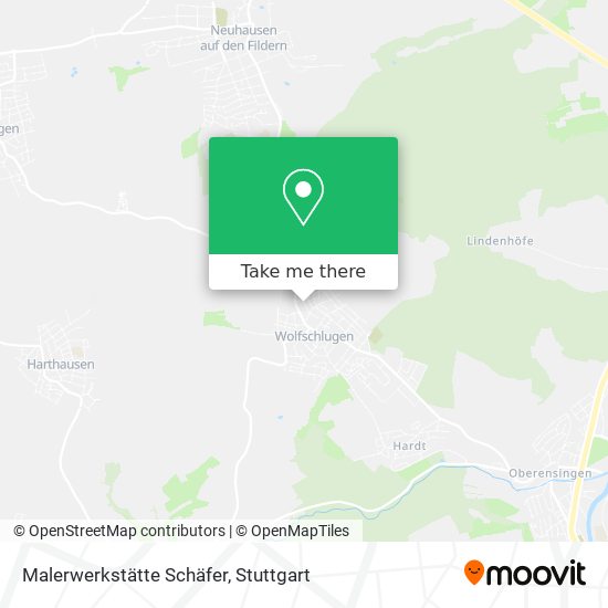 Карта Malerwerkstätte Schäfer