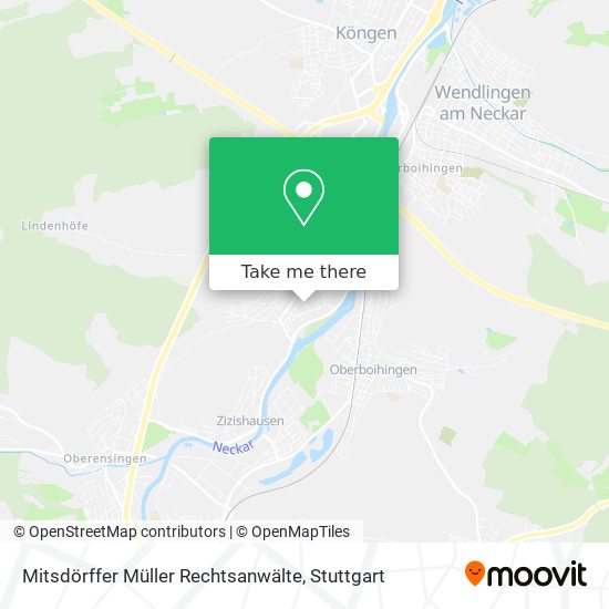 Mitsdörffer Müller Rechtsanwälte map