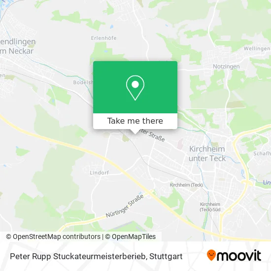 Карта Peter Rupp Stuckateurmeisterberieb