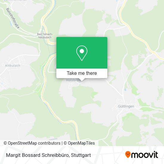 Карта Margit Bossard Schreibbüro