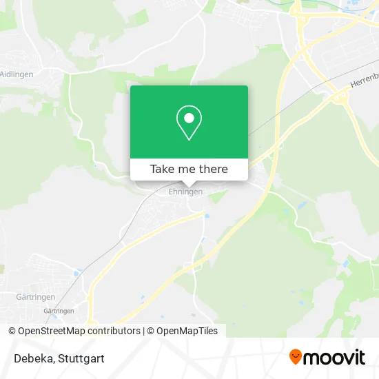 Debeka map