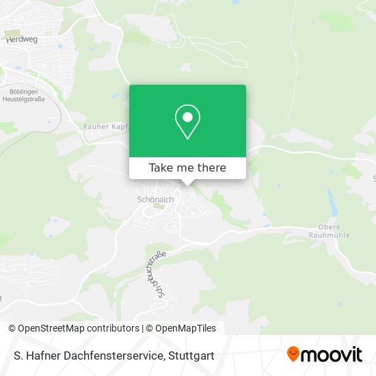 S. Hafner Dachfensterservice map