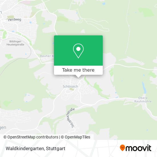 Waldkindergarten map