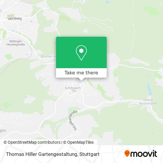Thomas Hiller Gartengestaltung map