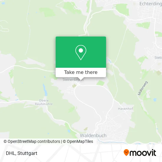 Карта DHL