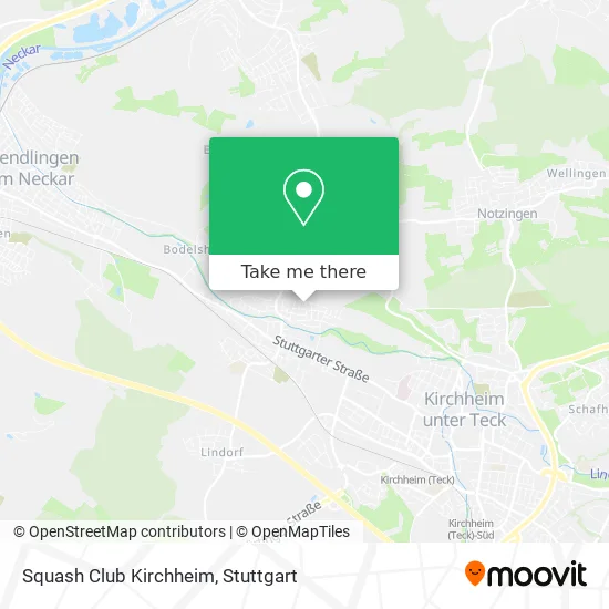 Карта Squash Club Kirchheim