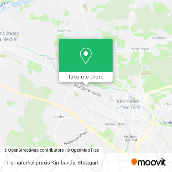 Tiernaturheilpraxis Kimbanda map