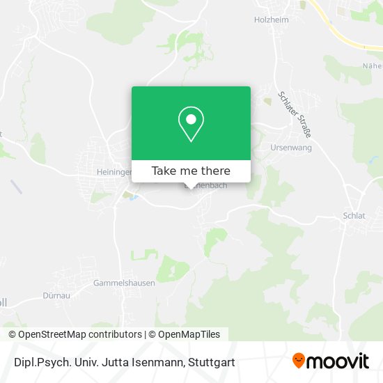 Dipl.Psych. Univ. Jutta Isenmann map