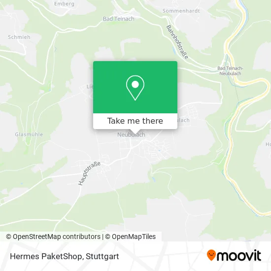 Карта Hermes PaketShop
