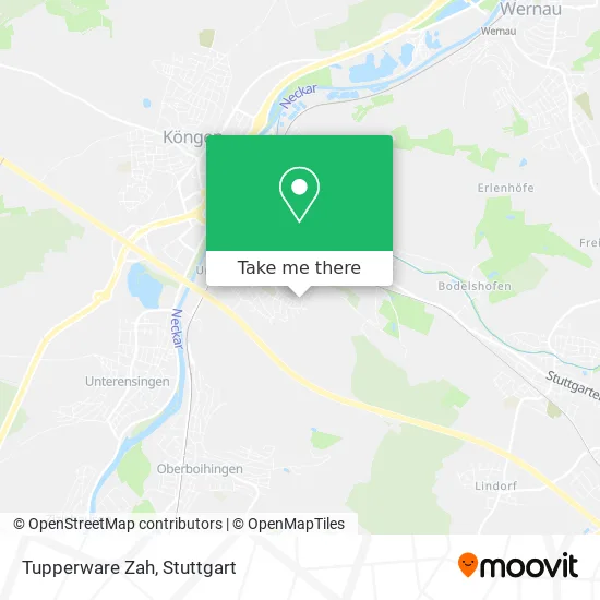 Карта Tupperware Zah