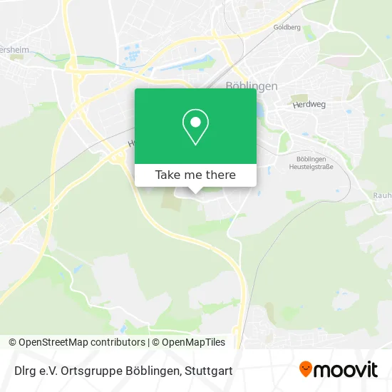 Карта Dlrg e.V. Ortsgruppe Böblingen
